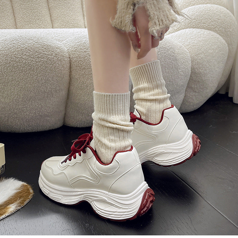 Damen Sportliche und trendbewusste Chunky Sneakers EB