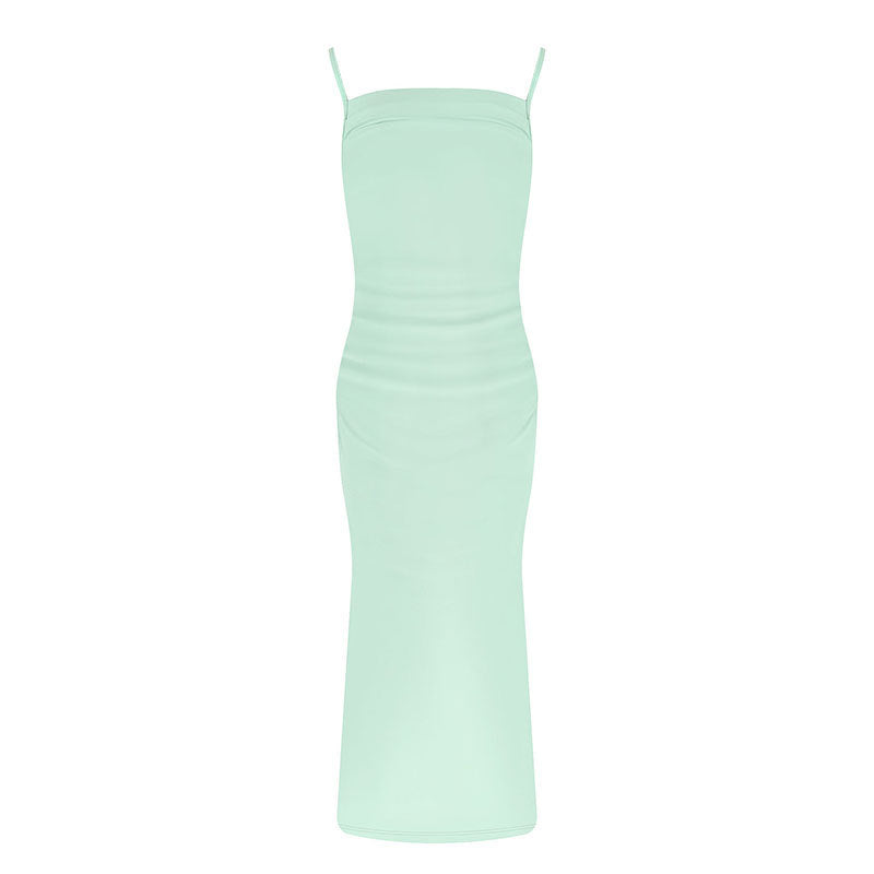 Damen Langärmliges Sommerkleid EB