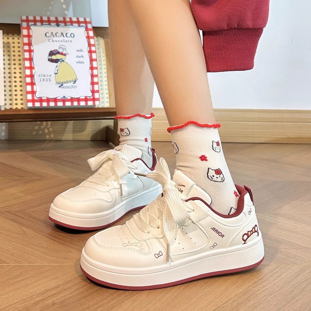 Damen Sneaker mit dämpfender Sohle und verspieltem Design EB