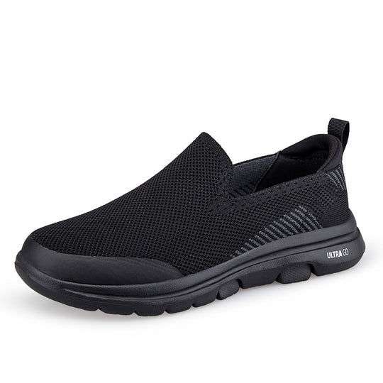 Damen Atmungsaktive Slip-On Sneakers mit elastischem Aufbau EB