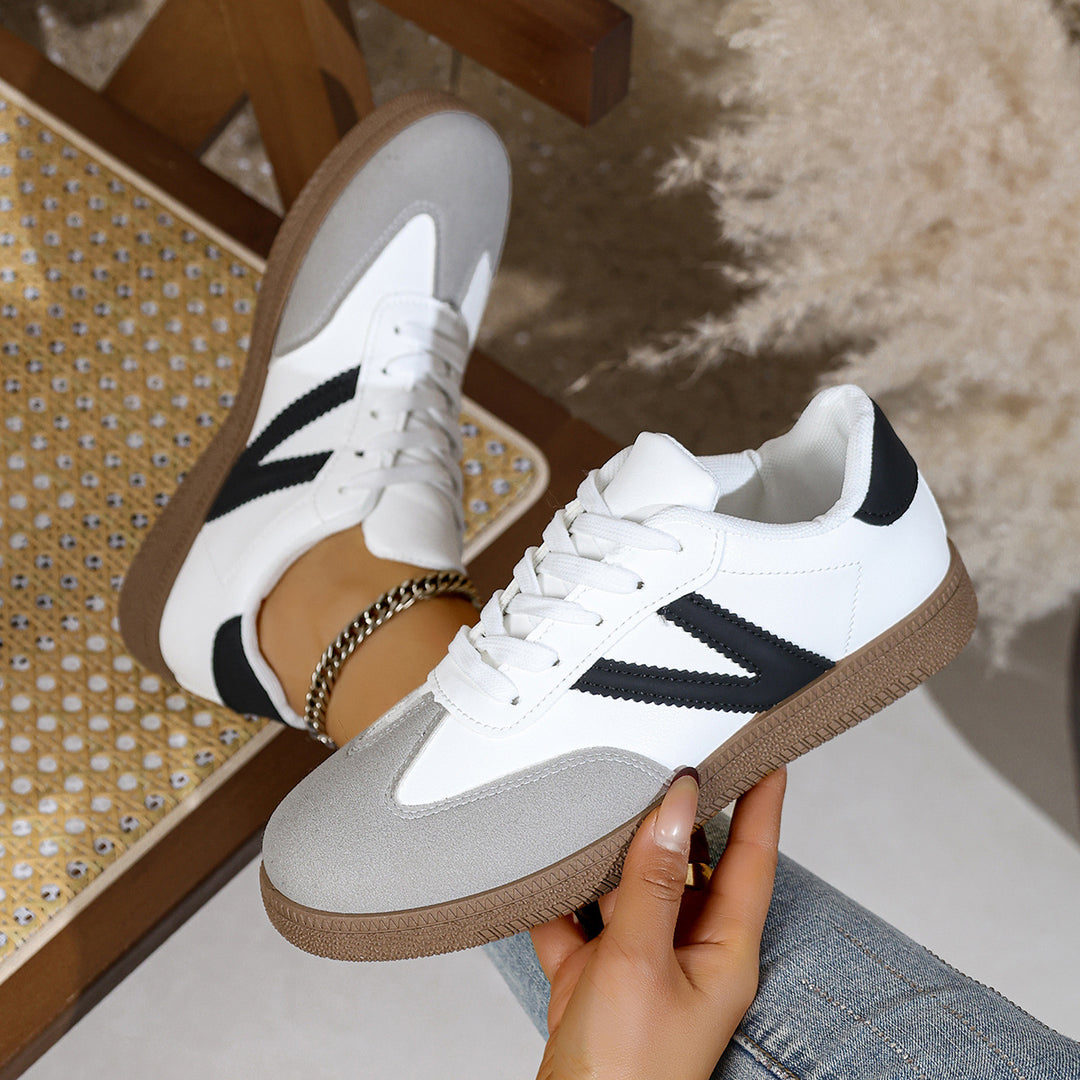Damen Sneakers mit sportlichem Design und atmungsaktivem Obermaterial EB