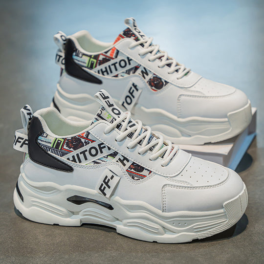 Damen Sneaker mit modischem Printdesign und robustem Profil EB