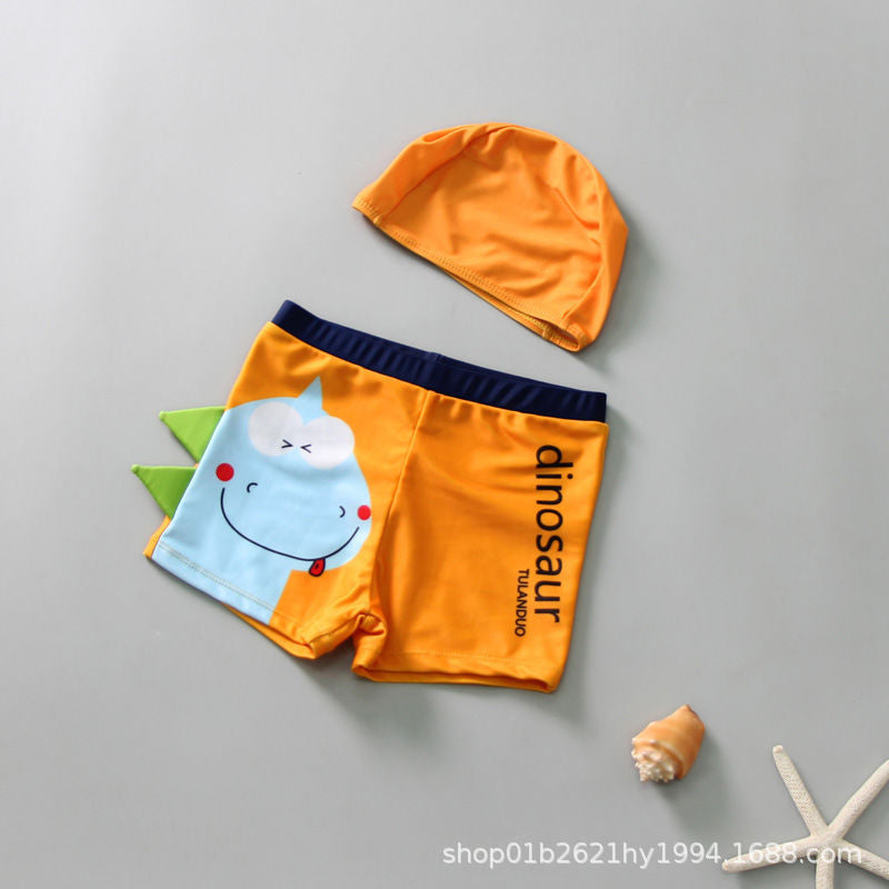Jungen Schwimmshorts mit Dinosaurier-Motiv EB