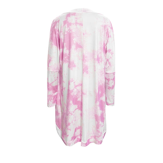 Damen Longcardigan im modischen Batikdesign EB