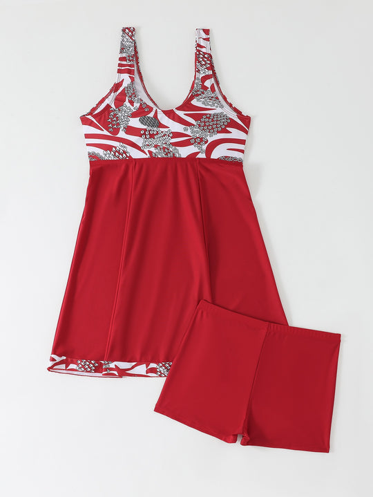 Damen Schwimmkleid mit Short-Integration EB