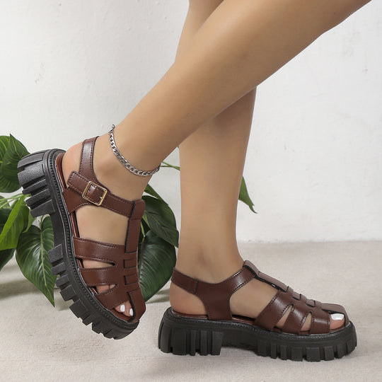 Damen Sling Sandalen im modernen Stil von EB