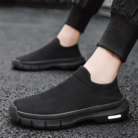Damen atmungsaktive Slip-On Sneakers mit flexibler Sohle von EB