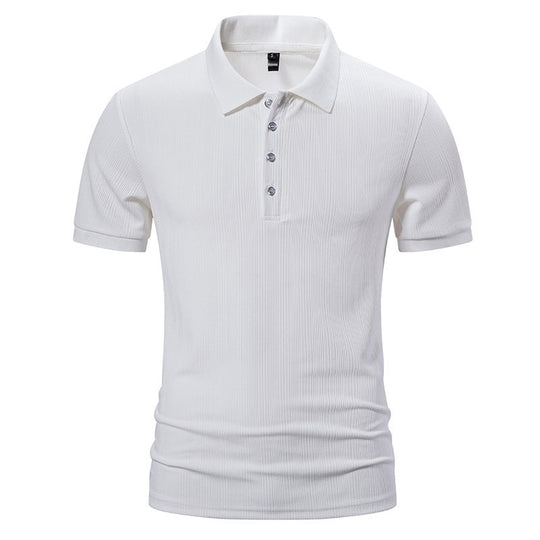 Herren Polohemd mit strukturiertem Design EB