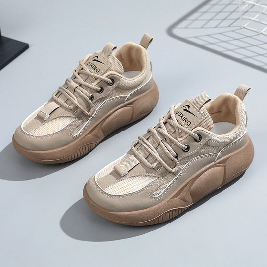 Damen Sportliche Sneakers mit rutschfester Sohle und atmungsaktivem Obermaterial EB