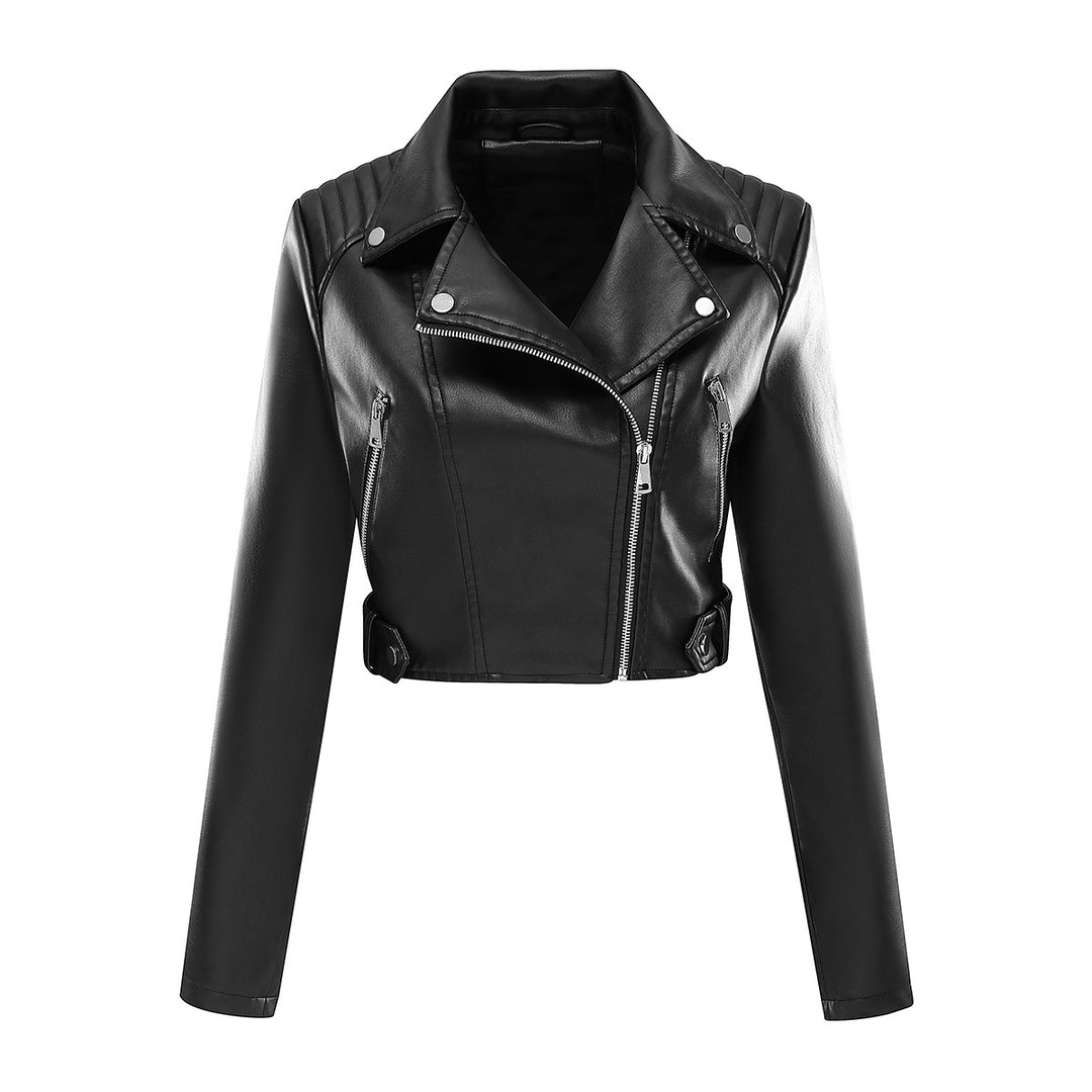 Damen Bikerjacke aus veganem EB