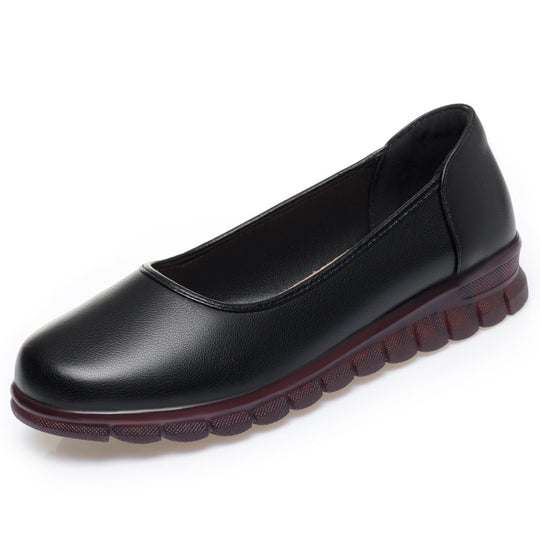 Damen Komfortable Slip-On Ballerinas mit rutschfester Sohle und ergonomischem Fußbett EB