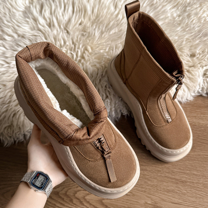 Damen Winterboots mit komfortabler Fütterung und rutschfester Sohle EB