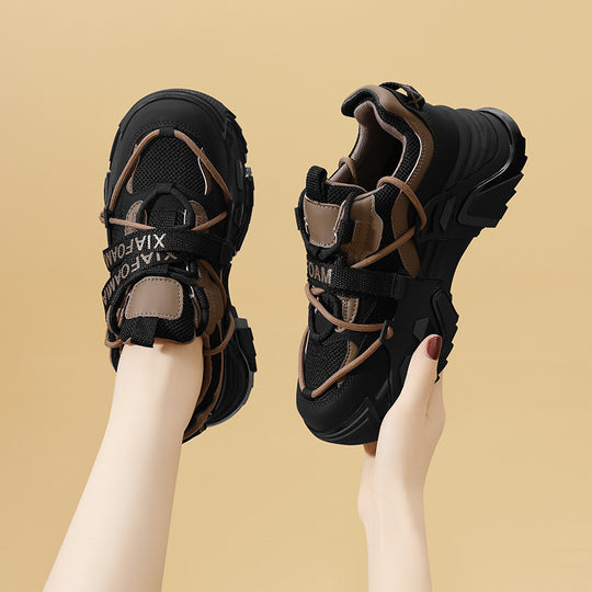Damen Sportliche Sneakers mit rutschfester Sohle und atmungsaktivem Obermaterial EB
