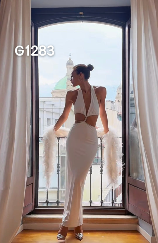 Damen Elegante Corsage-Bluse mit transparenten Ärmeln EB