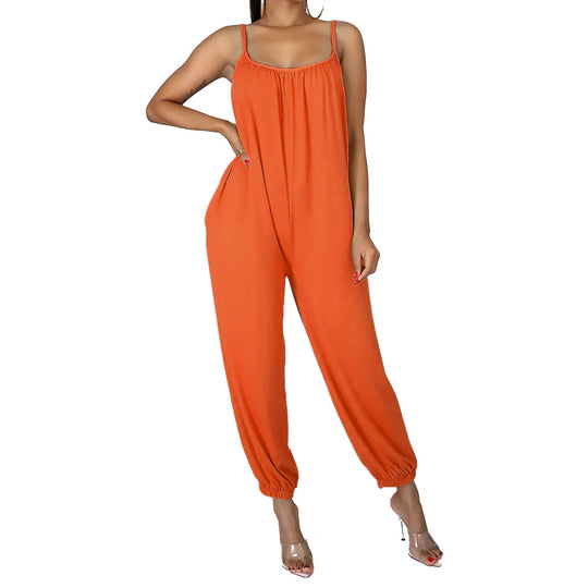 Damen Oversized Jumpsuit EB