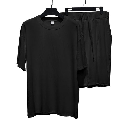 Herren stylishes Freizeit-Set aus atmungsaktivem Material EB