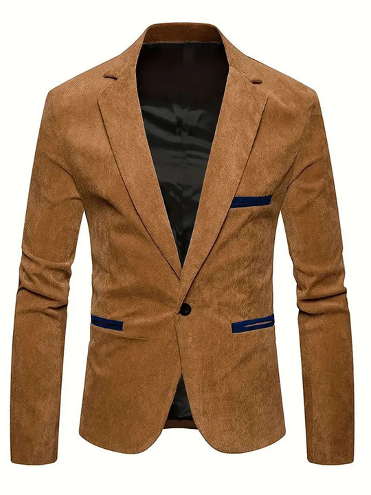 Damen Eleganter Slim-Fit Blazer mit strukturiertem Stoff EB