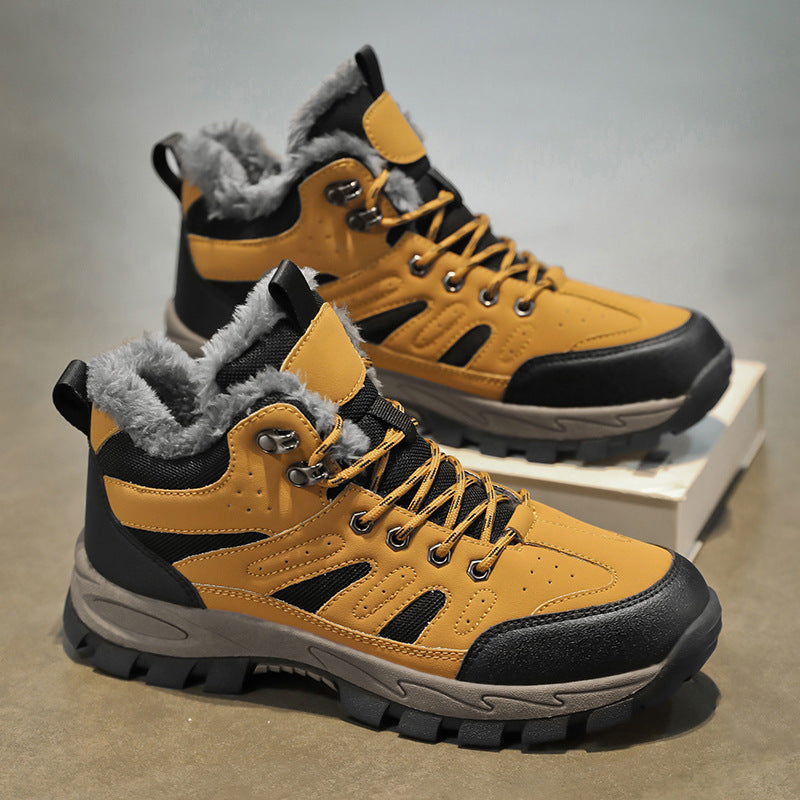 Damen Winterfestige Wanderschuhe mit isolierter Sohle und warmem Innenfutter EB