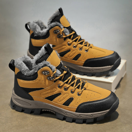 Damen Winterfestige Wanderschuhe mit isolierter Sohle und warmem Innenfutter EB