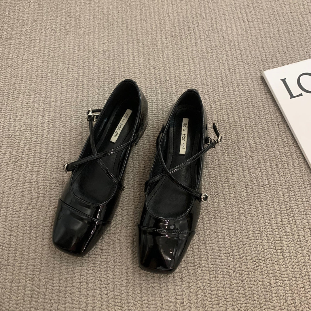 Damen elegante Schuhwerk mit Kreuzriemen EB