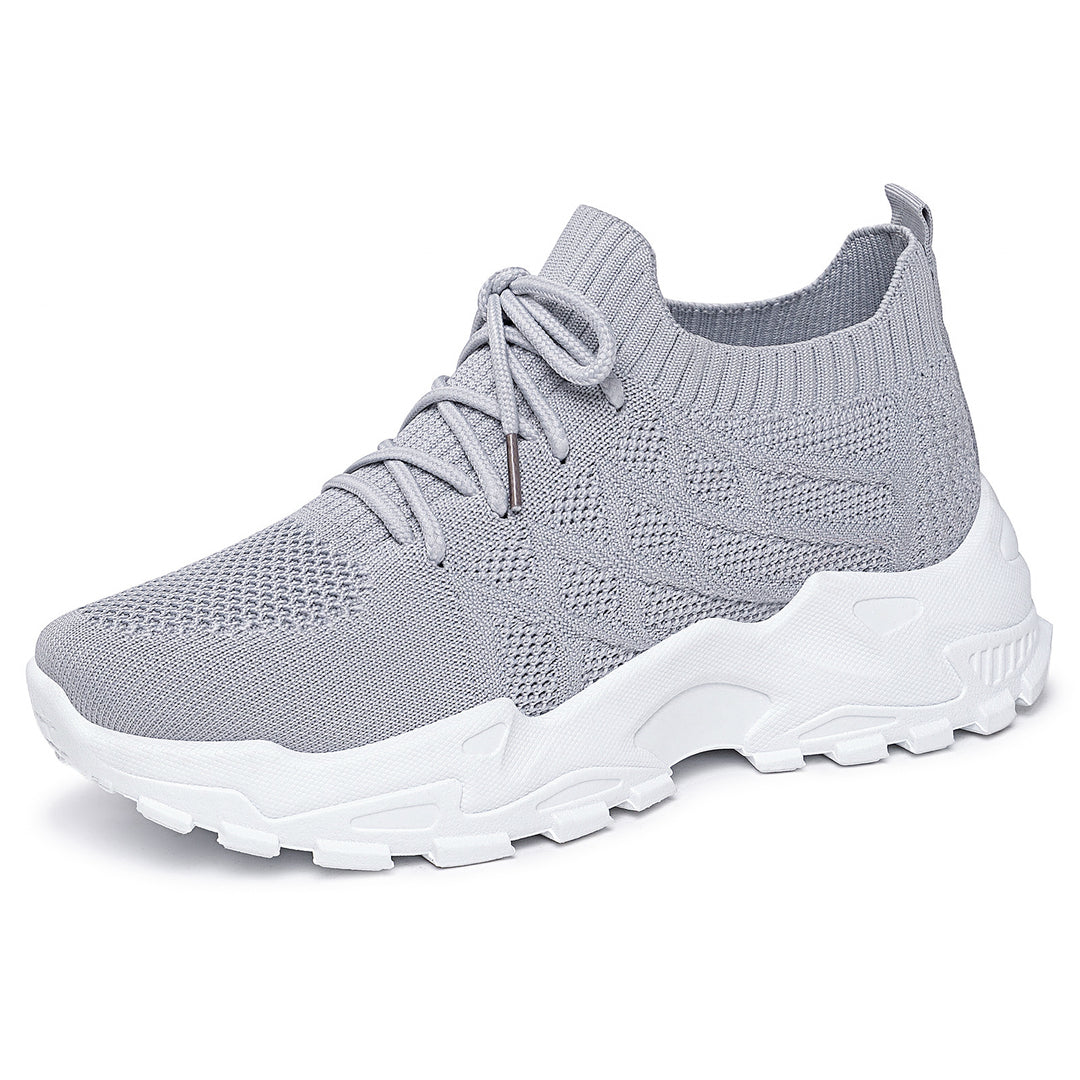 Damen Sportliche und atmungsaktive Laufschuhe mit elastischem Schaft EB
