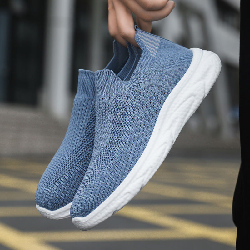 Damen Atmungsaktive Slip-On Laufschuhe mit flexiblem Obermaterial EB