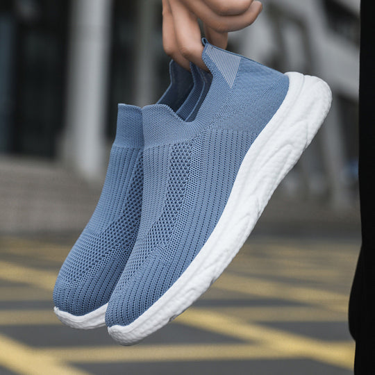Damen Atmungsaktive Slip-On Laufschuhe mit flexiblem Obermaterial EB