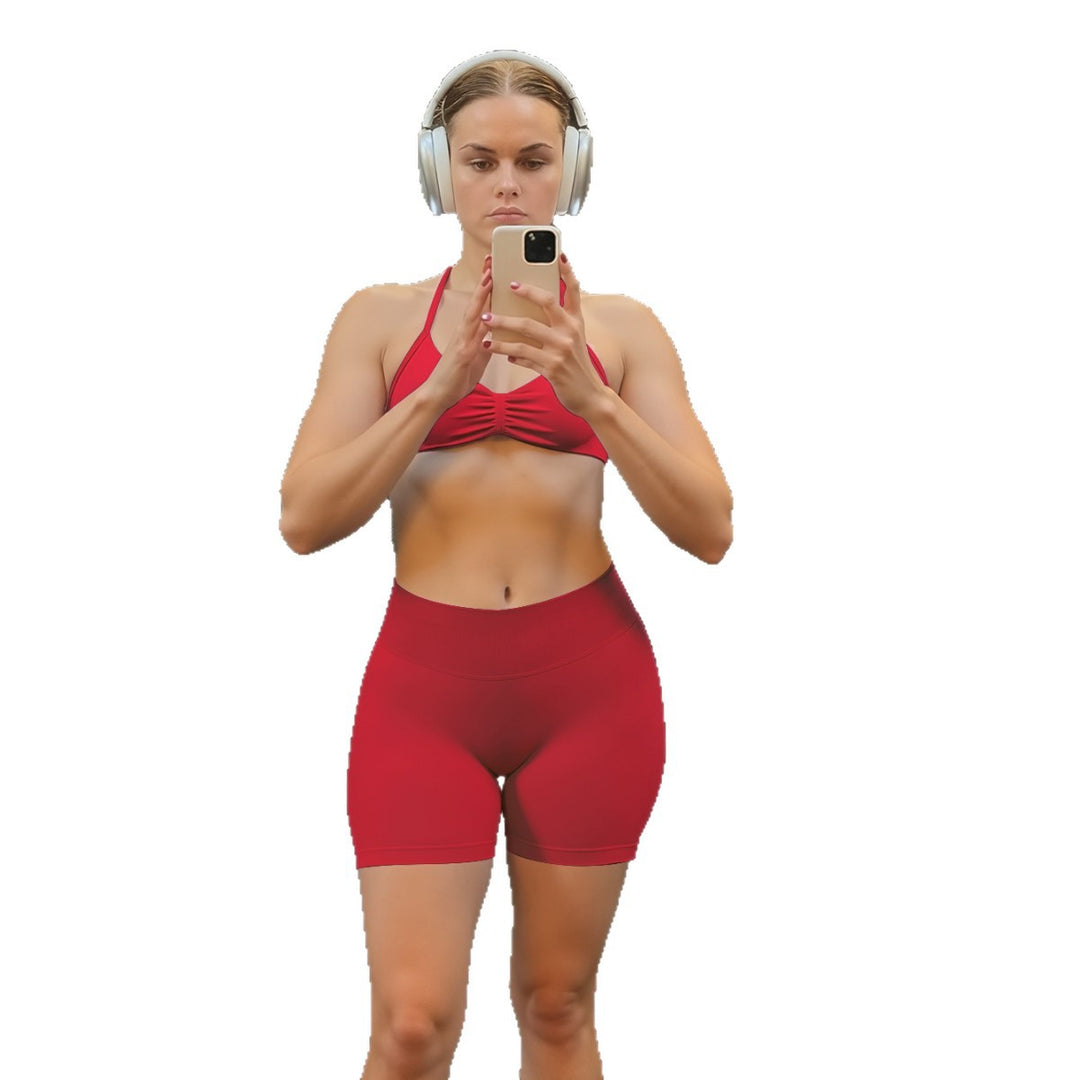Damen Sportliches Bikini-Set mit hochelastischem Material und verstellbaren Trägern EB