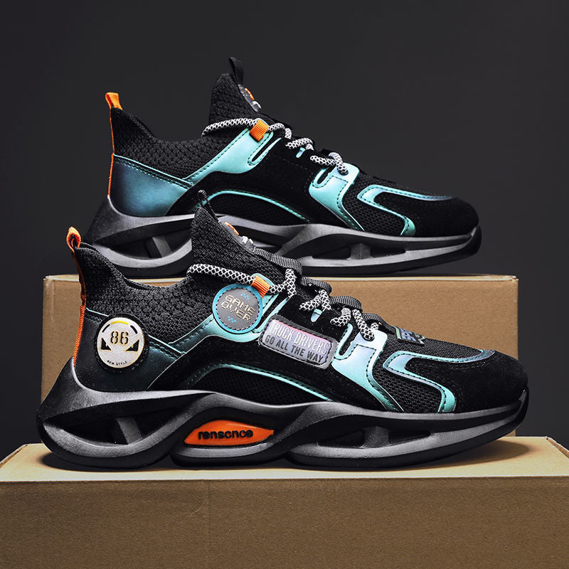 Damen Sportliche Ultra-Laufschuhe mit atmungsaktivem Design und stoßdämpfender Sohle EB