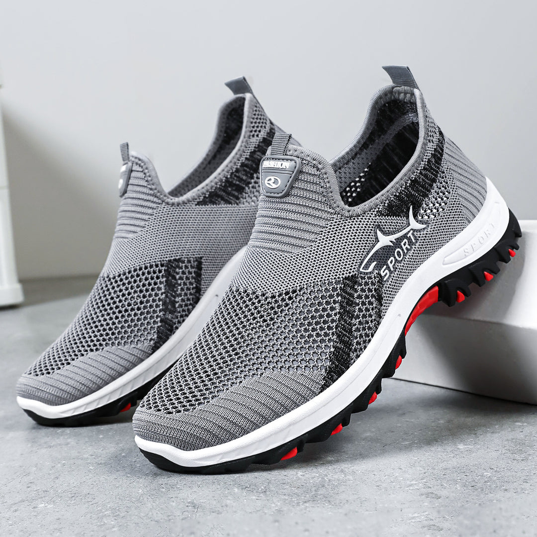 Damen Atmungsaktive Freizeit-Schuhe mit flexiblem Strickoberteil EB