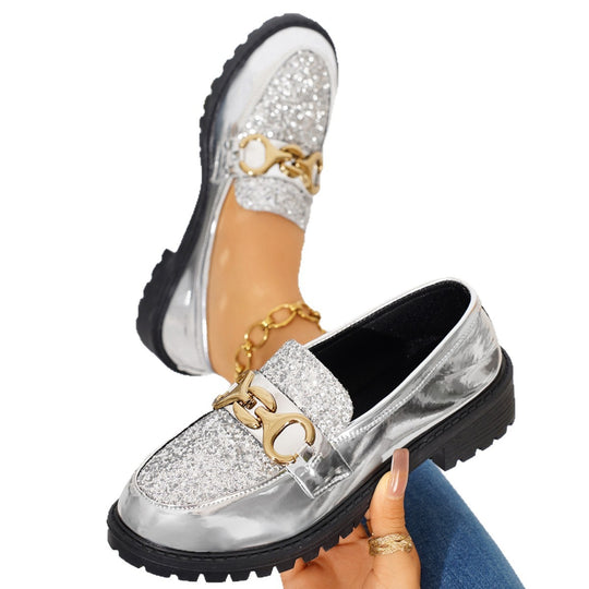Damen Elegante und modische Mokassins EB