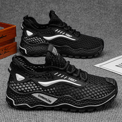 Damen Sportliche Schnürschuhe mit atmungsaktiver Netzstruktur EB