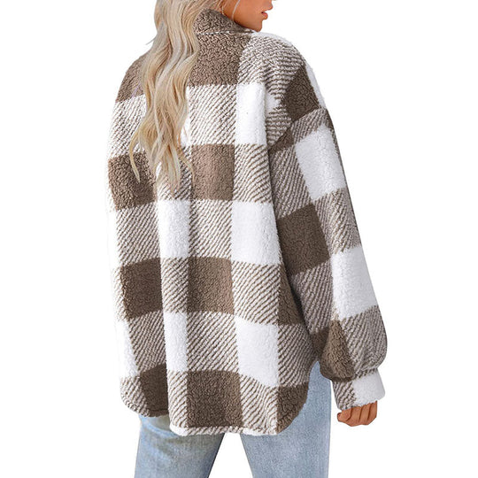 EB | Warmer Karierter Mantel