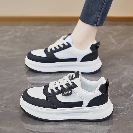 Damen sportliche Sneakers mit rutschfester Sohle und atmungsaktiver Konstruktion EB