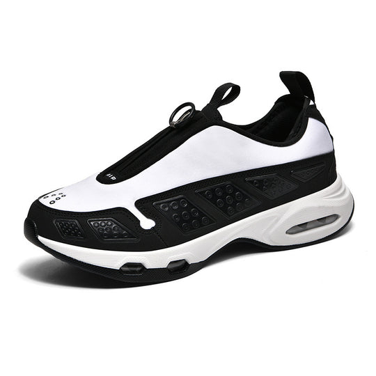 Herren sportlicher Schlupfsneaker mit integrierter Luftkammer, Reißverschlusszug und gedämpfter Profilsohle EB