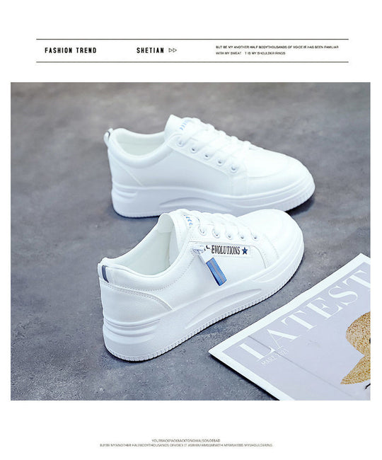 Damen Sneakers mit modischem Design und gebauchter Sohle EB