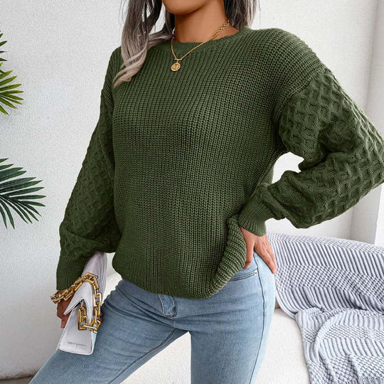 EB | Einfarbige Strickpullover