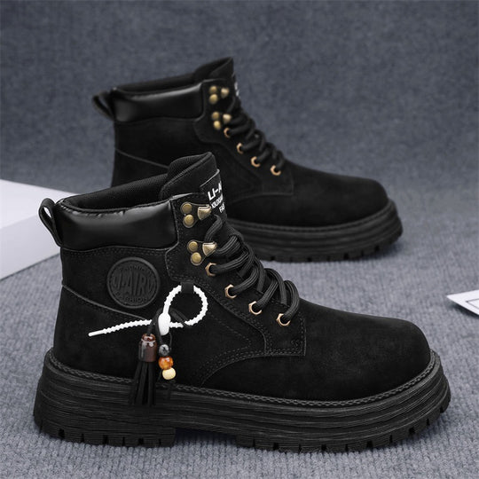 Damen robuste Winterboots mit modischen Details EB