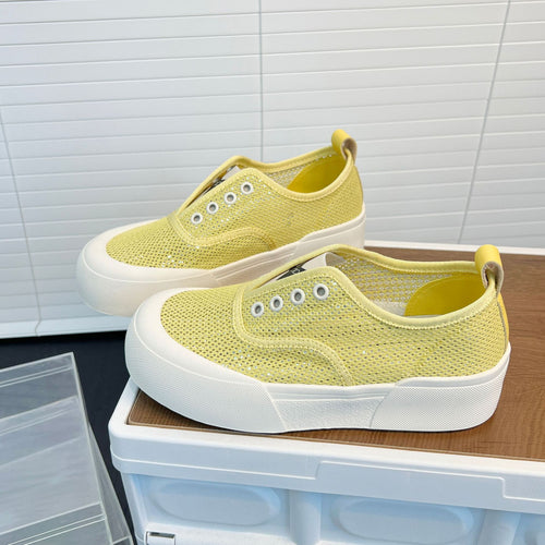 Damen Sportliche Sneakers mit atmungsaktiver Netzstruktur und trendigem Glitzerdesign EB