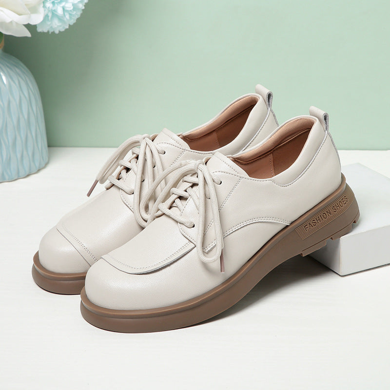 Damen Schnürschuhe mit eleganter Profilsohle und atmungsaktivem Obermaterial EB