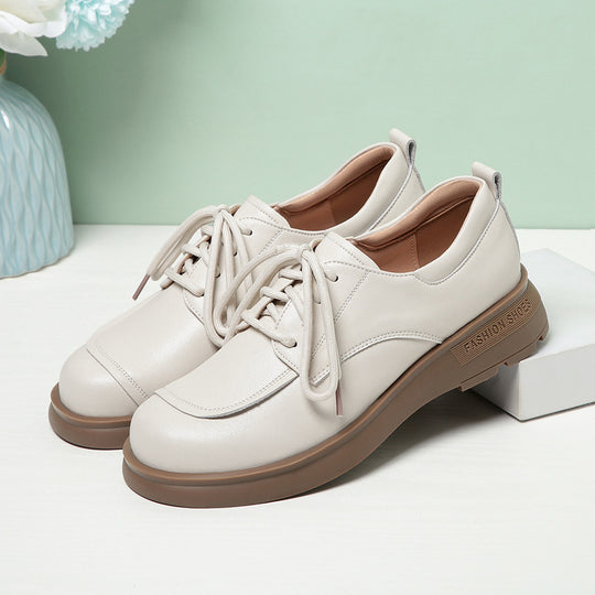Damen Schnürschuhe mit eleganter Profilsohle und atmungsaktivem Obermaterial EB