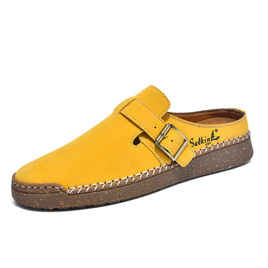 Herren Komfortable Clogs mit verstellbarem Riemen EB