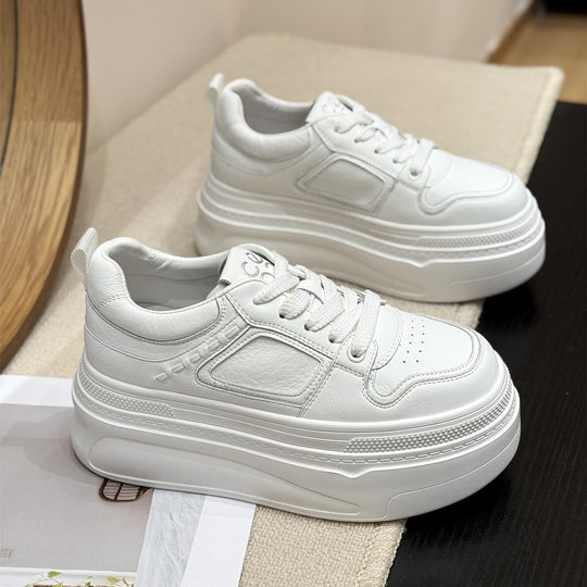 Damen Sneakers mit erhöhtem Plateau und modischem Design EB