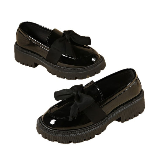 Damen Clogs mit voluminösem Schleifen-Design und rutschfester Sohle EB