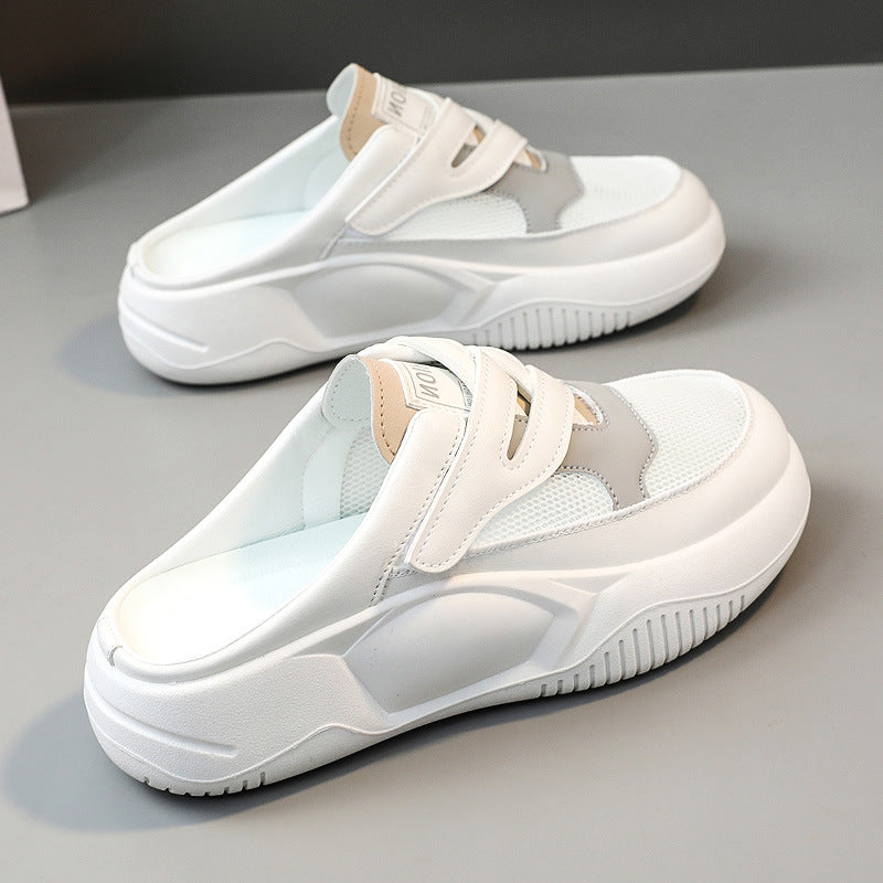 Damen Sportliche Clogs mit atmungsaktiver Mesh-Oberfläche und dämpfendem Sohlenprofil EB