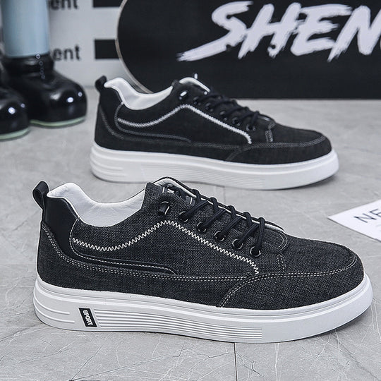 Damen Leichte Freizeitsneaker mit atmungsaktiver Textiloberfläche und flexibler Laufsohle EB