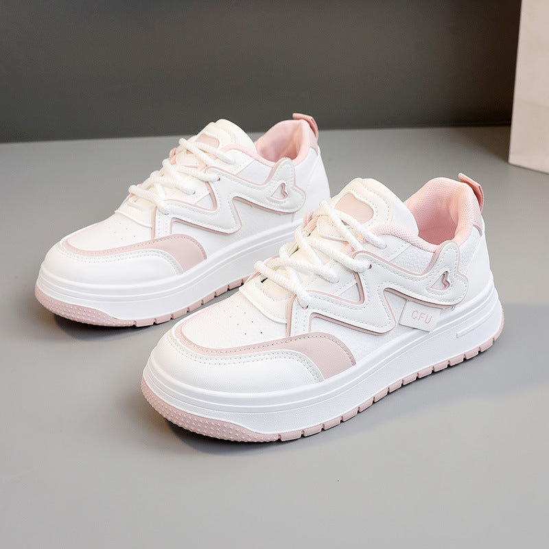 Damen Sportliche Sneakers mit atmungsaktiver Mesh-Konstruktion und dämpfender Sohle EB