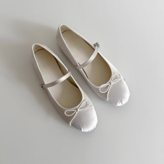 Damen Ballerinas mit verstellbarem Riemen und bequemer Innenpolsterung EB