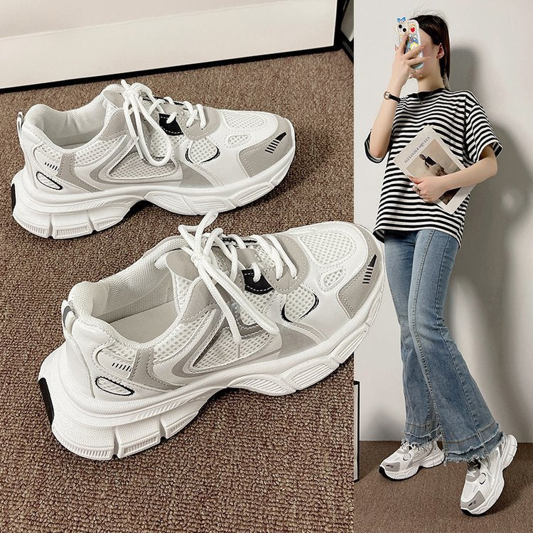 Damen sportliche und atmungsaktive Sneakers EB