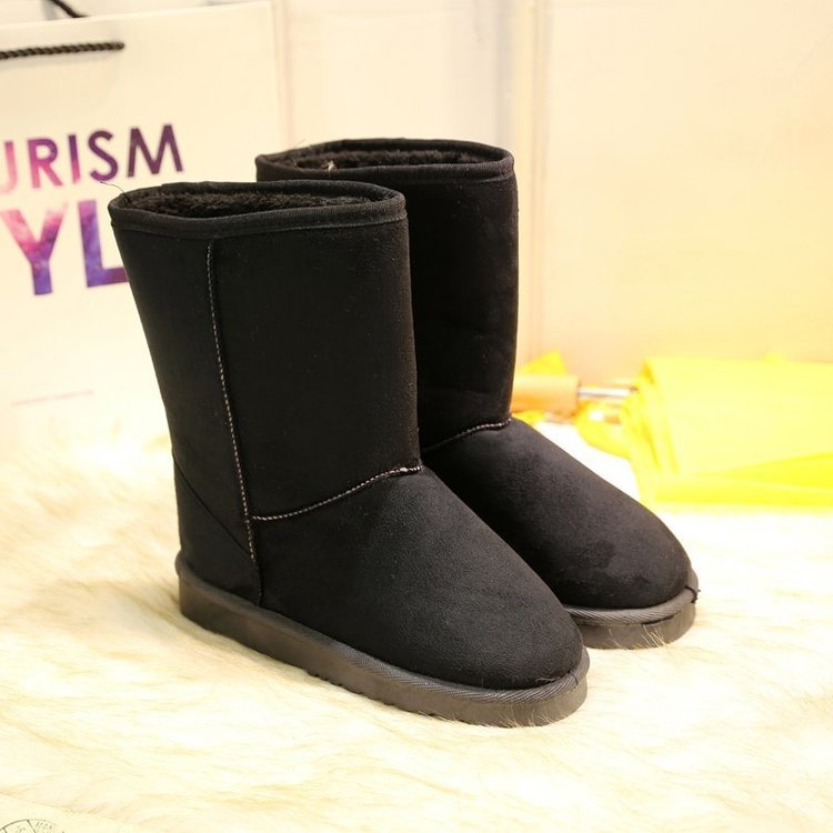 Damen Kuschelstiefel mit warmem Innenfutter und rutschfester Sohle EB